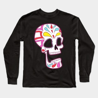 Cosmic Enigma Skull Long Sleeve T-Shirt